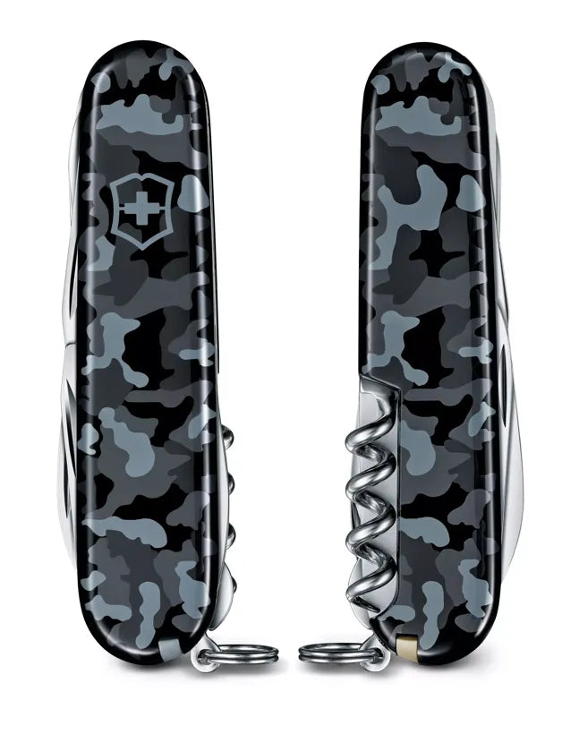 Load image into Gallery viewer, Cutit briceag, 15 functii, VICTORINOX HUNSTMAN NAVY CAMO 1.3713.942
