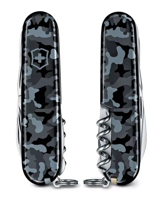 Cutit briceag, 15 functii, VICTORINOX HUNSTMAN NAVY CAMO 1.3713.942