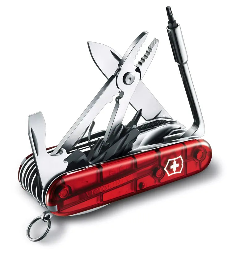 Încărcați imaginea în vizualizatorul Galerie, Cutit briceag, 39 functii, VICTORINOX CYBER TOOL L 1.7775.T
