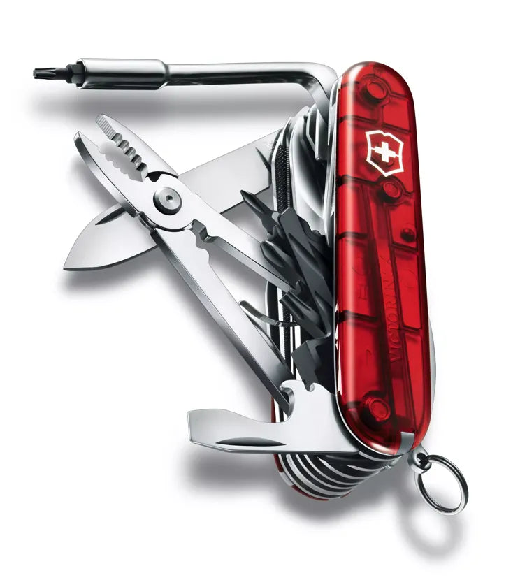 Încărcați imaginea în vizualizatorul Galerie, Cutit briceag, 39 functii, VICTORINOX CYBER TOOL L 1.7775.T
