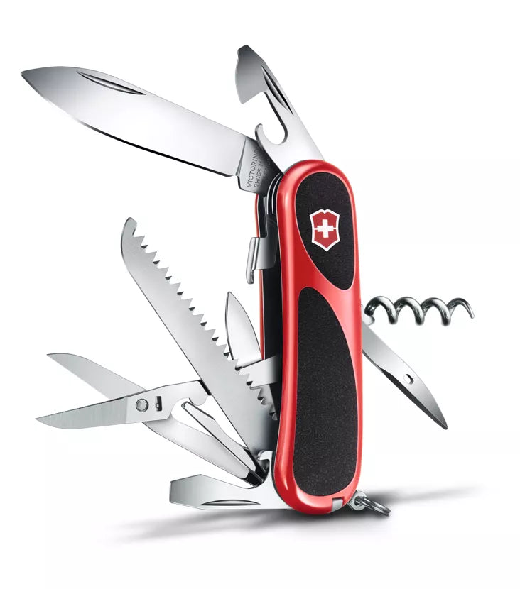 Încărcați imaginea în vizualizatorul Galerie, Cutit briceag, 15 functii, VICTORINOX EVOLUTION S17 GRIP 2.3913.SC
