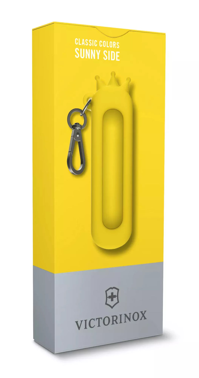 Load image into Gallery viewer, Husa de silicon YELLOW pentru VICTORINOX CLASSIC SD 4.0450
