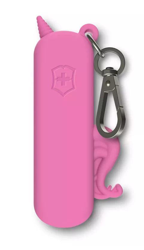 Load image into Gallery viewer, Husa de silicon PINK pentru VICTORINOX CLASSIC SD 4.0452
