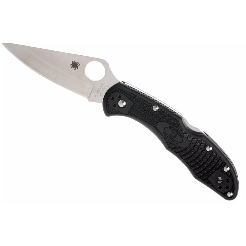 Încărcați imaginea în vizualizatorul Galerie, Briceag de buzunar SPYDERCO DELICA 4 FRN BLACK VG10 C11PBK
