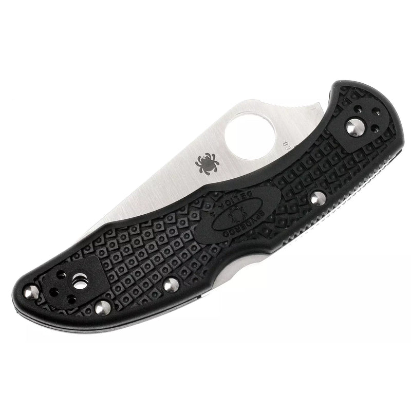 Încărcați imaginea în vizualizatorul Galerie, Briceag de buzunar SPYDERCO DELICA 4 FRN BLACK VG10 C11PBK
