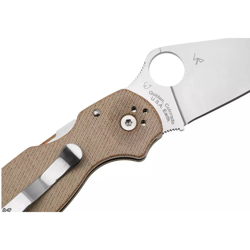 Load image into Gallery viewer, Cutit briceag Spyderco ParaMilitary 3 CPM CruWear C223MPCW
