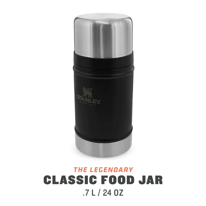 Load image into Gallery viewer, Termos de mancare STANLEY CLASSIC LEGENDARY FOOD JAR 0.7 L MATTE BLACK PEBBLE 10-07936-004
