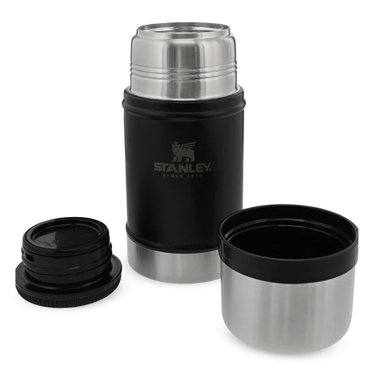 Termos de mancare STANLEY CLASSIC LEGENDARY FOOD JAR 0.7 L MATTE BLACK PEBBLE 10-07936-004