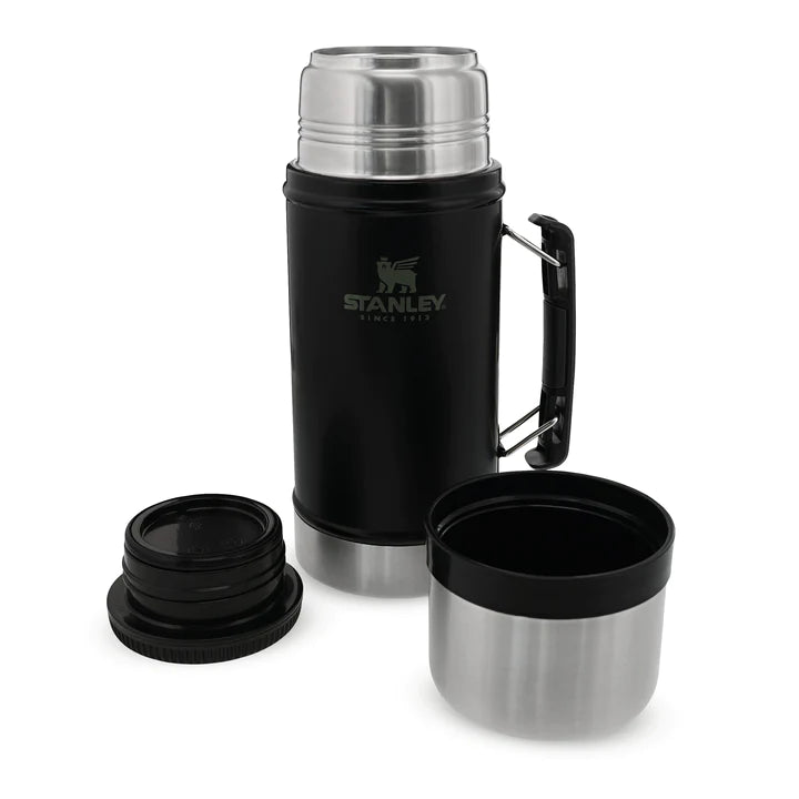 Încărcați imaginea în vizualizatorul Galerie, Termos de mancare STANLEY CLASSIC LEGENDARY FOOD JAR 0.94 L MATTE BLACK PEBBLE 10-07937-004
