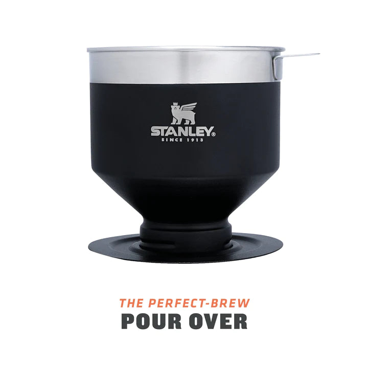 Load image into Gallery viewer, Port-a-coffe STANLEY THE PERFECT-BREW POUR OVER 0.59L HAMMERTONE GREEN / MATTE BLACK PEBBLE
