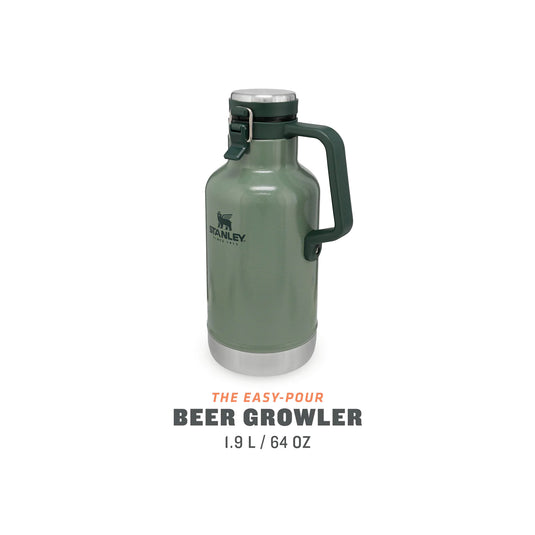 Halba Termoizolanta Stanley Classic Growler, Otel Inoxidabil, Verde, 1.9 Litri