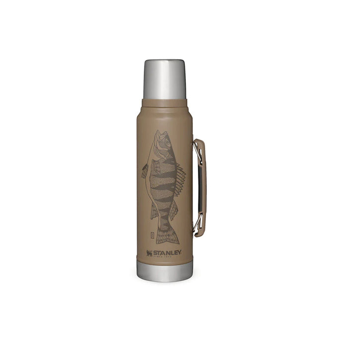 Termos Stanley Classic Vacuum Bottle, 1 Litru - TAN PETER PERCH