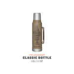 Termos Stanley Classic Vacuum Bottle, 1 Litru - TAN PETER PERCH