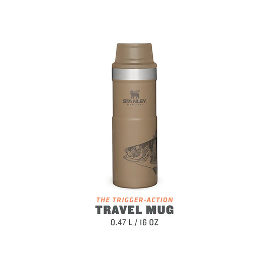 Cana termoizolanta STANLEY TRIGGER-ACTION TRAVEL MUG 0.47L Tan Peter