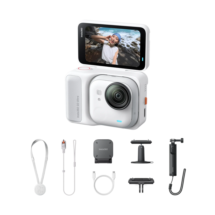INSTA360 GO ULTRA CAMERA VIDEO SPORT ULTRA-COMPACTA 4K - CREATOR BUNDLE - ALBA