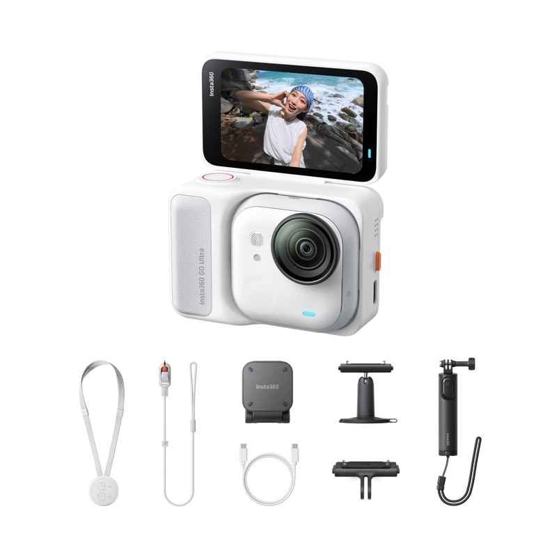 Load image into Gallery viewer, INSTA360 GO ULTRA CAMERA VIDEO SPORT ULTRA-COMPACTA 4K - CREATOR BUNDLE - ALBA
