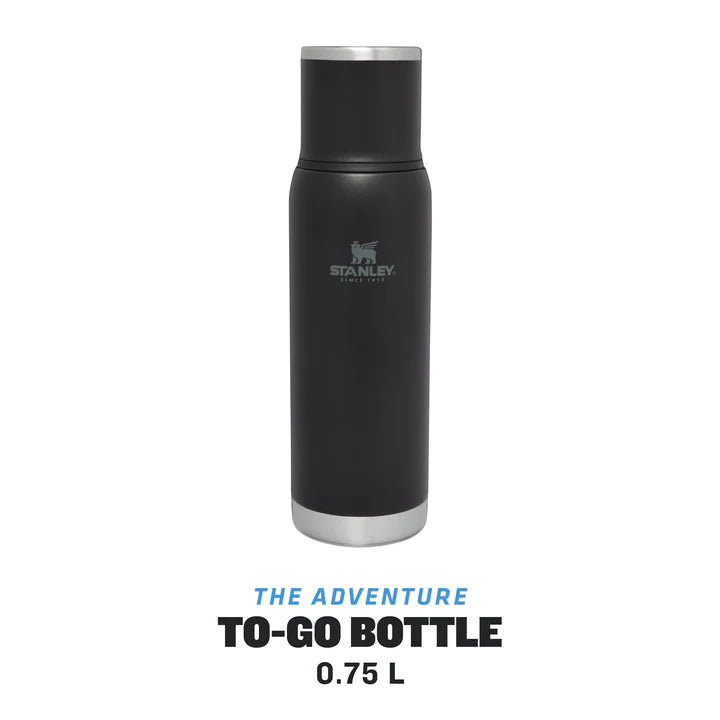 Încărcați imaginea în vizualizatorul Galerie, Termos STANLEY ADVENTURE TO-GO BOTTLE 0.75L NEGRU 10-10818-010
