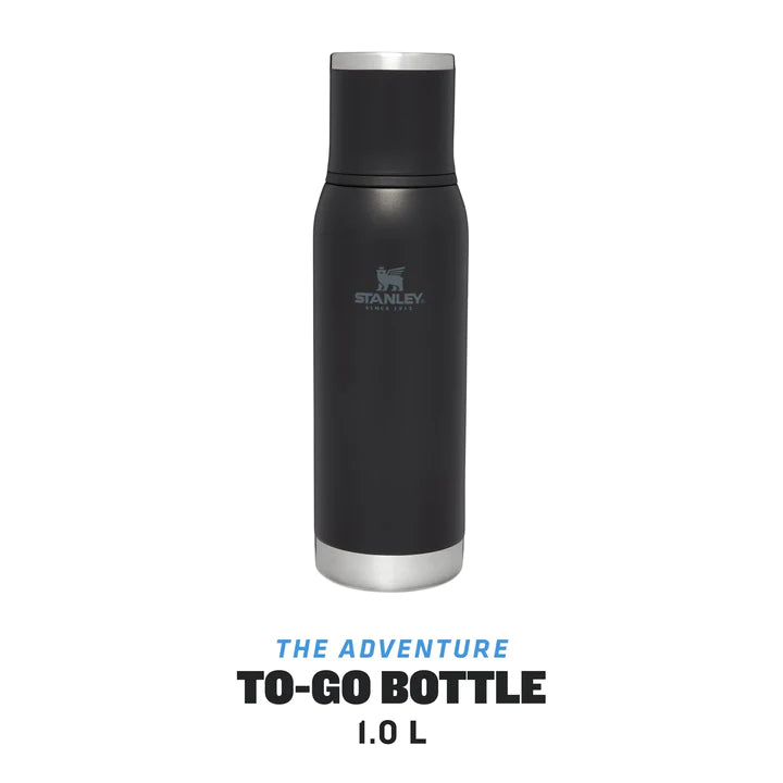 Load image into Gallery viewer, Termos STANLEY ADVENTURE TO-GO BOTTLE 1L NEGRU 10-10819-010
