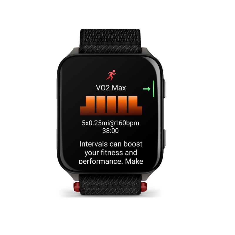 Load image into Gallery viewer, GARMIN - VENU X1 - SMARTWATCH CU GPS ȘI AMOLED - NEGRU CU SPATE DIN TITAN ARGINTIU ȘI CUREA DIN NAILON COMFORTFIT NEAGRĂ
