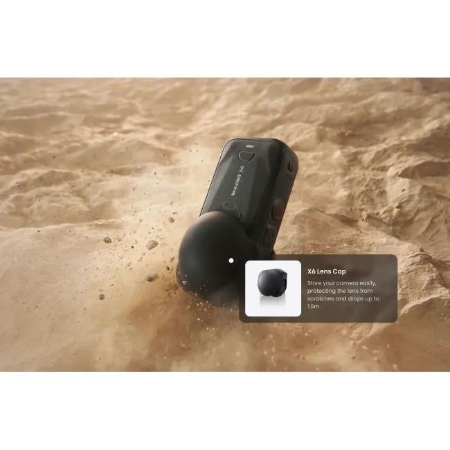 Load image into Gallery viewer, Camera video sport 8K 360 - X6 - Essentials Bundle Midnight Black
