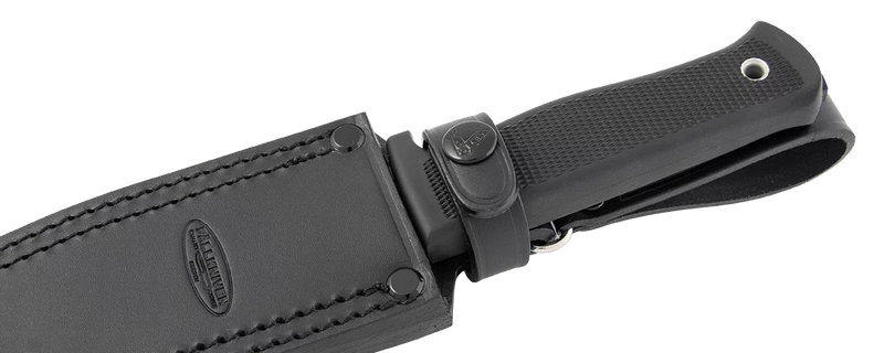 Încărcați imaginea în vizualizatorul Galerie, Cutit de supravietuire si bushcraft, teaca piele sau Zytel, FALLKNIVEN A1
