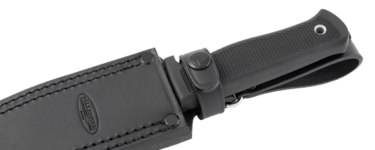 Cutit de supravietuire si bushcraft, teaca piele sau Zytel, FALLKNIVEN A1