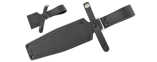 Cutit de supravietuire si bushcraft, teaca piele sau Zytel, FALLKNIVEN A1