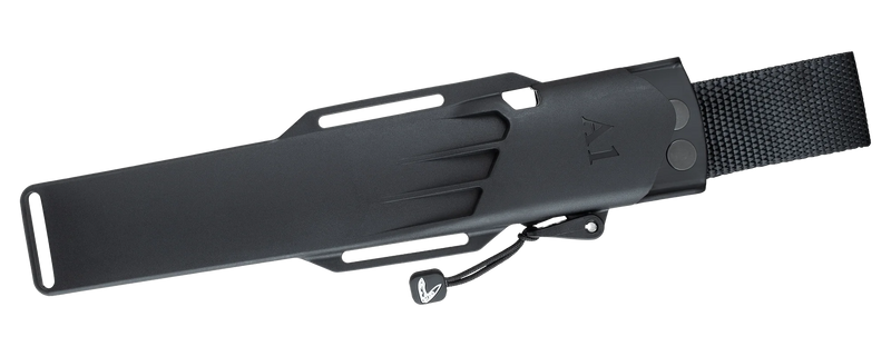 Încărcați imaginea în vizualizatorul Galerie, Cutit de supravietuire si bushcraft, teaca piele sau Zytel, FALLKNIVEN A1
