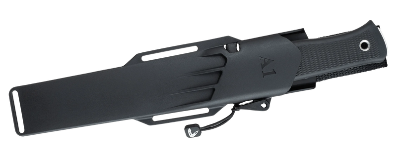 Încărcați imaginea în vizualizatorul Galerie, Cutit de supravietuire si bushcraft, teaca piele sau Zytel, FALLKNIVEN A1
