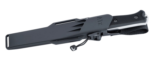 Cutit de supravietuire si bushcraft, teaca Zytel, Satin Finish, FALLKNIVEN A1x