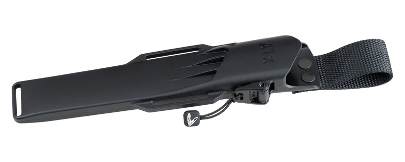 Încărcați imaginea în vizualizatorul Galerie, Cutit de supravietuire si bushcraft, teaca Zytel, Carbide Finish, FALLKNIVEN A1xb
