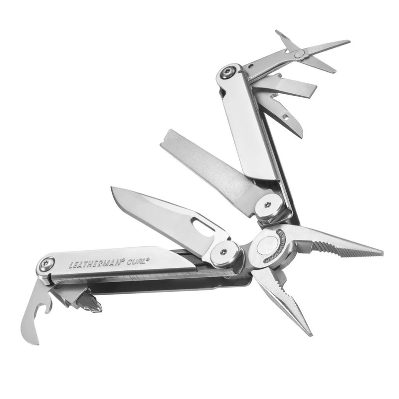 Încărcați imaginea în vizualizatorul Galerie, Multi-tool, 15 functii, teaca material textil, LEATHERMAN CURL
