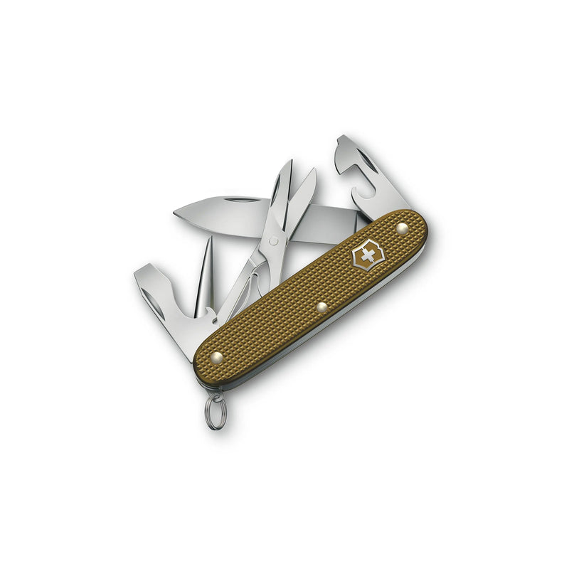 Încărcați imaginea în vizualizatorul Galerie, Briceag multifunctional, 9 functii, VICTORINOX PIONEER X ALOX LIMITED 2024 0.8231.L24
