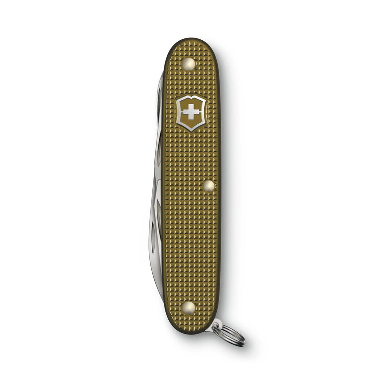 Încărcați imaginea în vizualizatorul Galerie, Briceag multifunctional, 9 functii, VICTORINOX PIONEER X ALOX LIMITED 2024 0.8231.L24
