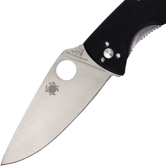 Briceag de buzunar SPYDERCO TENACIOUS VG10 BLACK PLAIN C122GP