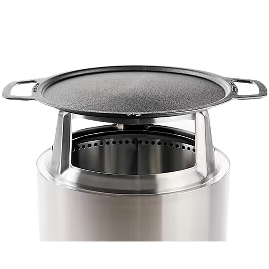 PACHET GRIDDLE TOP DE FONTA + HUB pentru SOLO STOVE BONFIRE