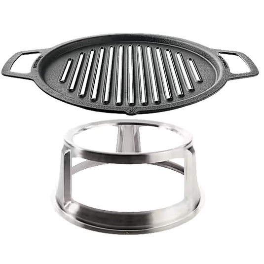 PACHET GRILL-TOP DE FONTA + HUB pentru SOLO STOVE BONFIRE