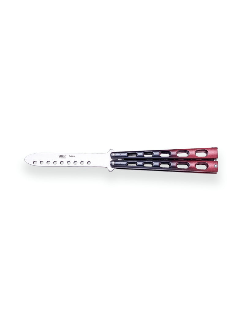 Încărcați imaginea în vizualizatorul Galerie, Briceag antrenament fluture Joker training, maner aluminiu, lama 10 cm JKR0679
