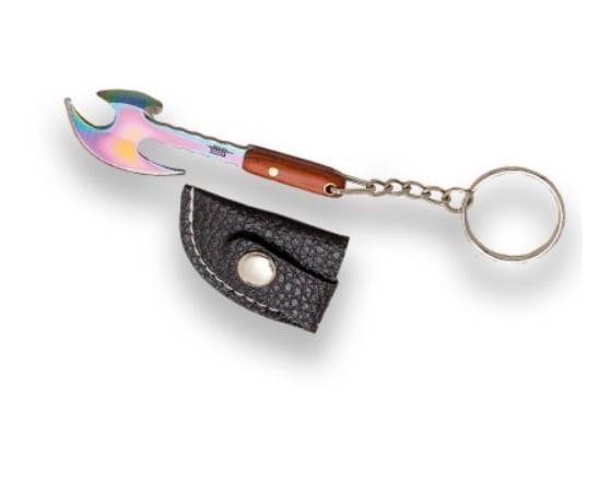 Încărcați imaginea în vizualizatorul Galerie, Briceag breloc Joker AX, maner lemn, lungime 9.5cm JKR0820
