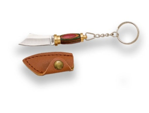 Încărcați imaginea în vizualizatorul Galerie, Briceag breloc Joker Scimitar, maner lemn, lungime 7.5cm JKR0819
