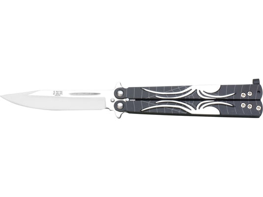 Briceag fluture Joker, maner aluminiu, lama 10.8 cm JKR0701