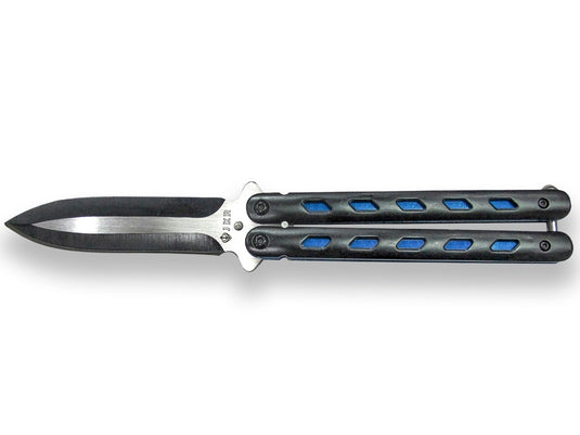 Briceag tip fluture Joker, maner aluminiu, lama 10.4cm JKR0710