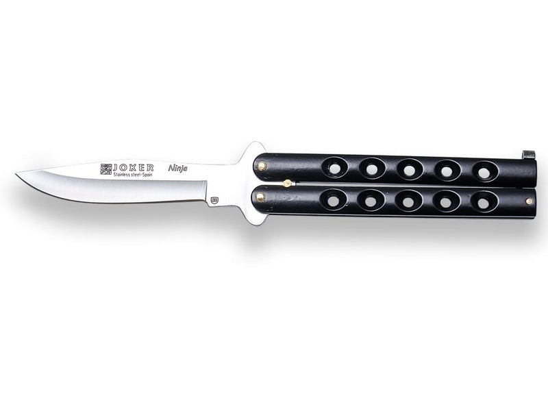 Load image into Gallery viewer, Briceag fluture Joker Ninja, maner zamak, lama 10 cm N101C
