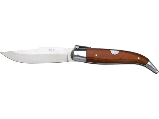 Briceag Joker Albacetena, maner lemn presat rosu, lama 10cm JKR0144