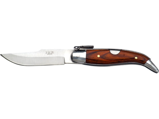 Briceag Joker Laguiole, maner lemn presat rosu, lama 8.5 cm JKR0076