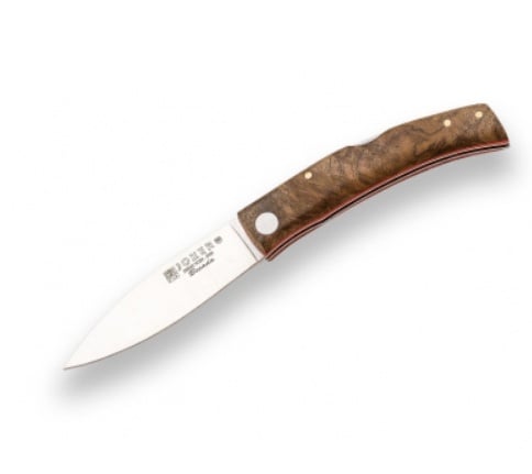 Briceag Joker Becada maner lemn nuc, lama 8cm NN153