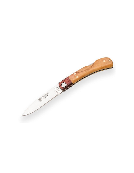 Briceag Joker Breton, maner lemn maslin&lemn rosu, lama 7cm NO151