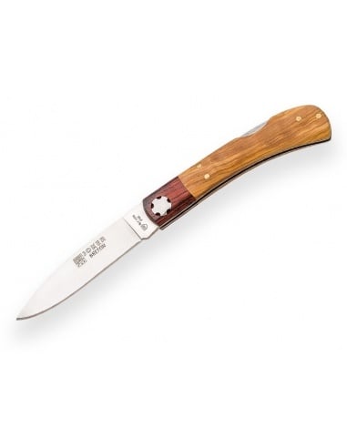 Briceag Joker Breton, maner lemn maslin&lemn rosu, lama 7cm NO151