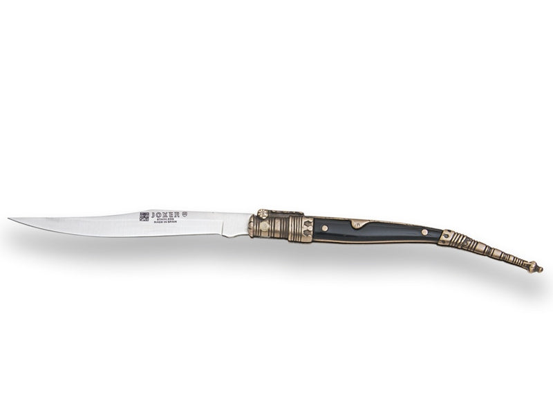 Încărcați imaginea în vizualizatorul Galerie, Briceag Joker Classic Iberic Estiletto, maner zamak&amp;abs, lama 10.5 cm N108D

