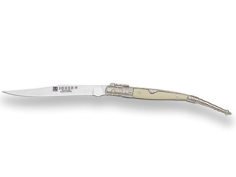 Încărcați imaginea în vizualizatorul Galerie, Briceag Joker Classic Iberic Estiletto, maner zamak&amp;abs, lama 11 cm N108A
